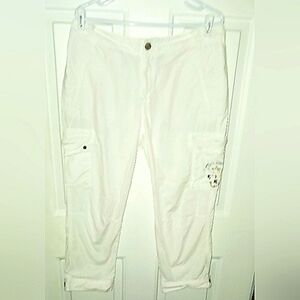 Ralph Lauren Jeans Company White Sailor Pants - Women's Sz 10 x 24L